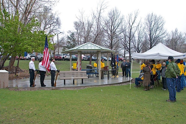 Lions gazebo dedicaton